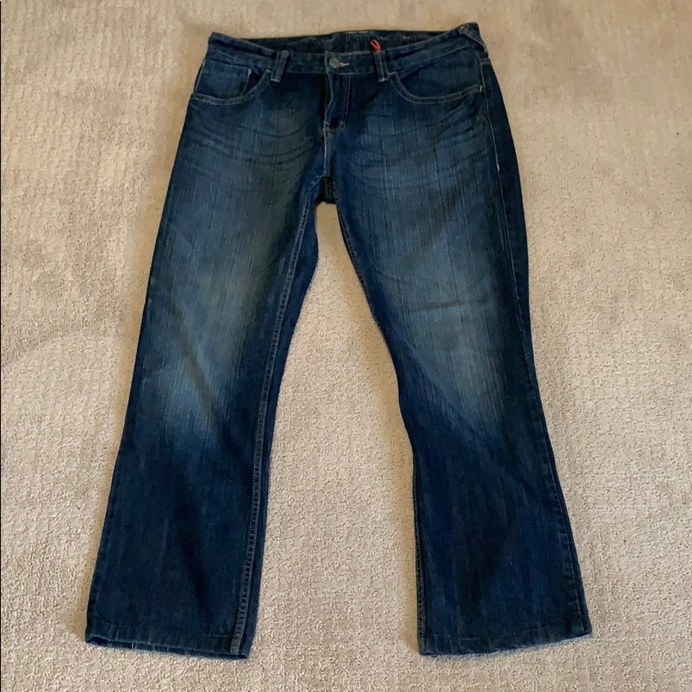 dark jeans